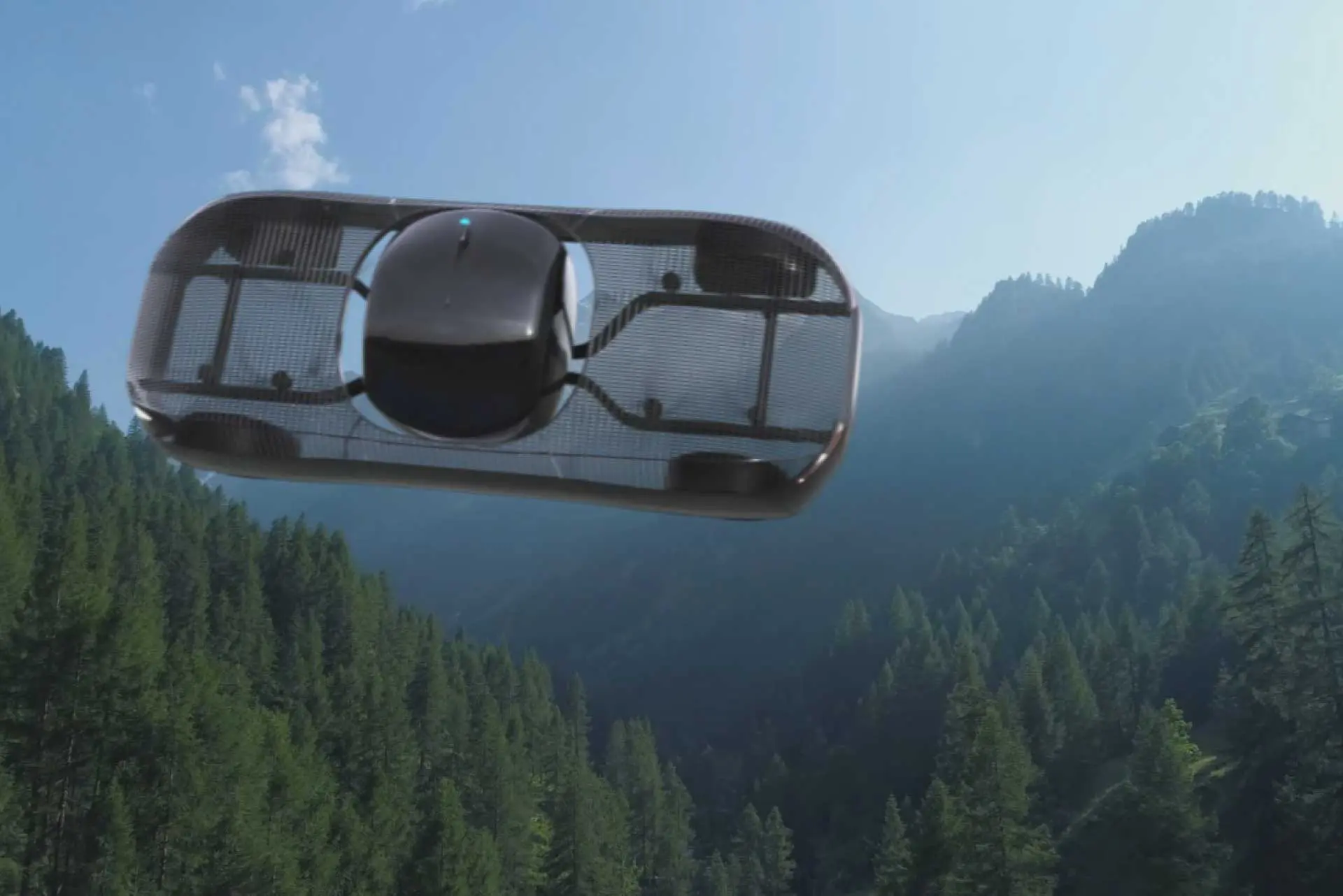 Stepping into a dealership and picking a World's First EV Flying Cars...